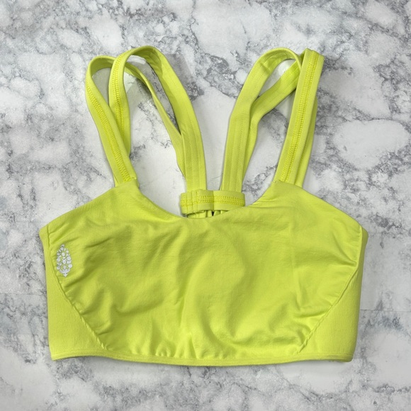 Free People Movement M/L On The Radar High Neck Sports Bra - Picture 2 of 5